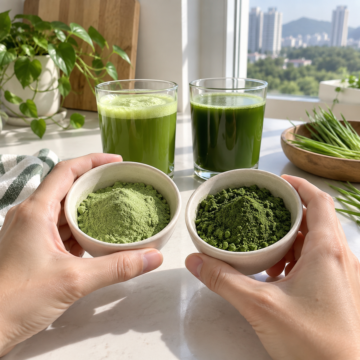 Barley grass powder vs barley grass juice powder: what's the difference?