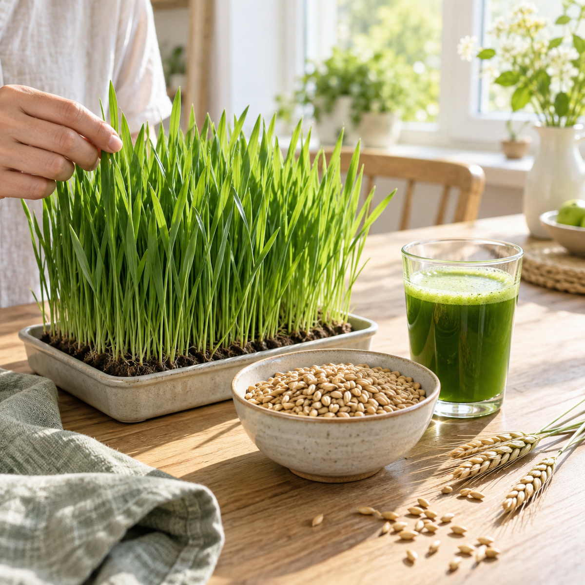 What is barley grass? Young leaves, powder and barley grain explained