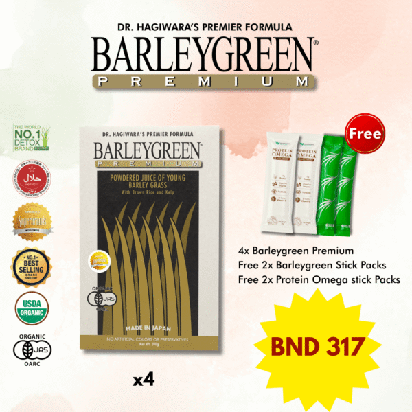 BARLEYGREEN 4 Pack Bundle