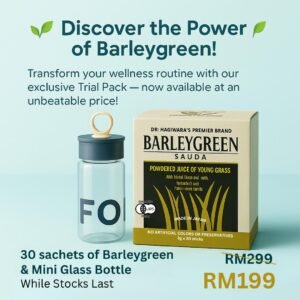 BARLEYGREEN BUY 1 FREE Mini Glass Bottle
